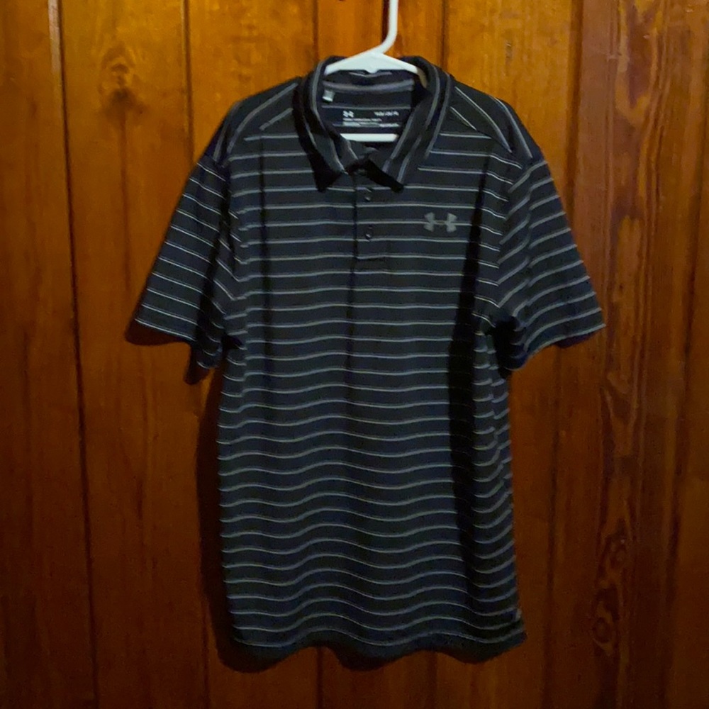 Under Armour ~ Heat Gear Youth L Polo